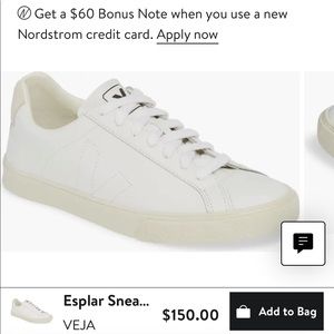 Veja Esplar Sneaker in Extra White sz 8